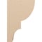 Ekena Millwork 9"W x 18"D x 27"H Classic Ridgewood Rough Cedar Woodgrain TimberThane Corbel, Primed Tan CORUR09X18X27RIDRCPR - alternate 6